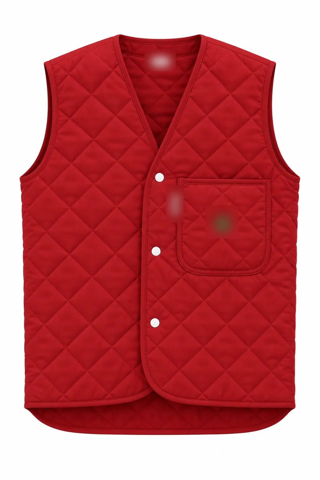 Gilet matelassé, rouge ou bleu