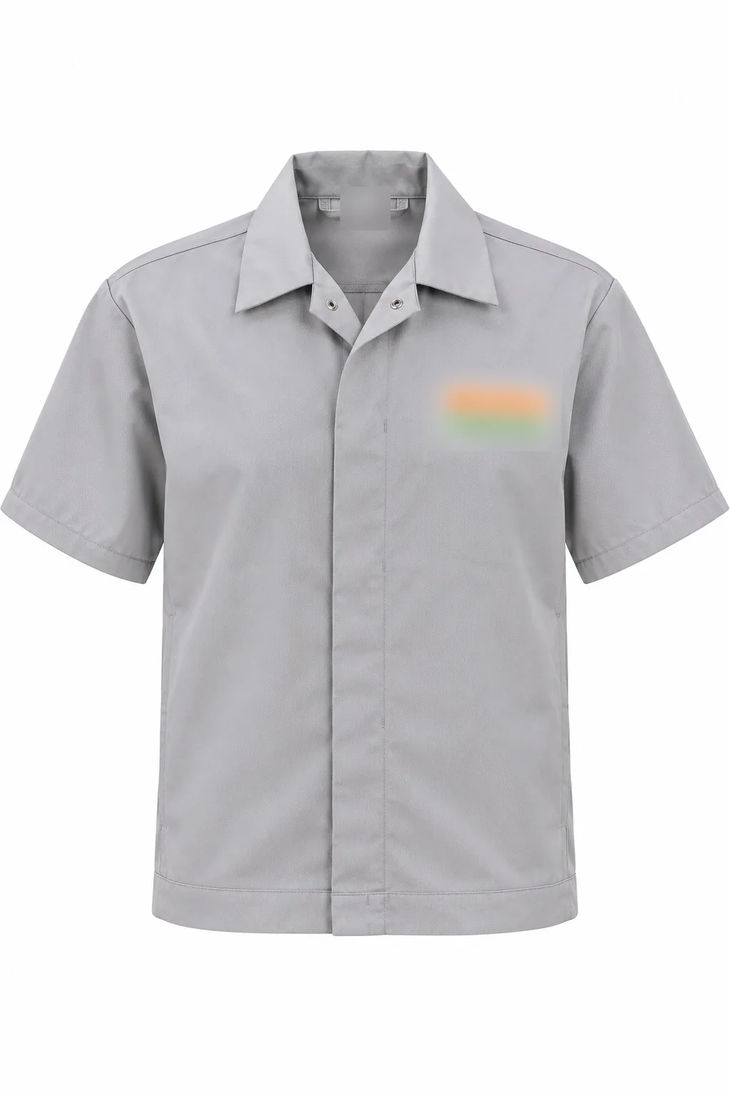 Chemise grise manches courtes